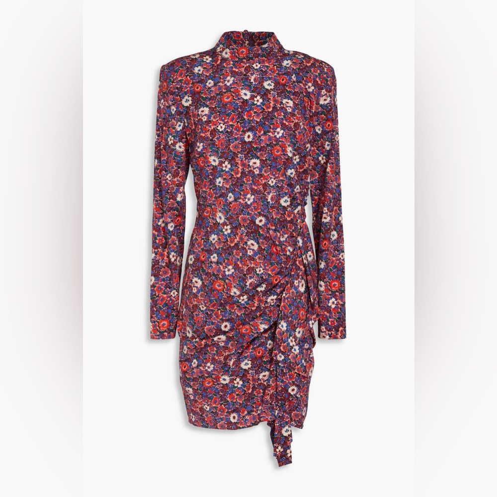 Floral Long-Sleeve Dress